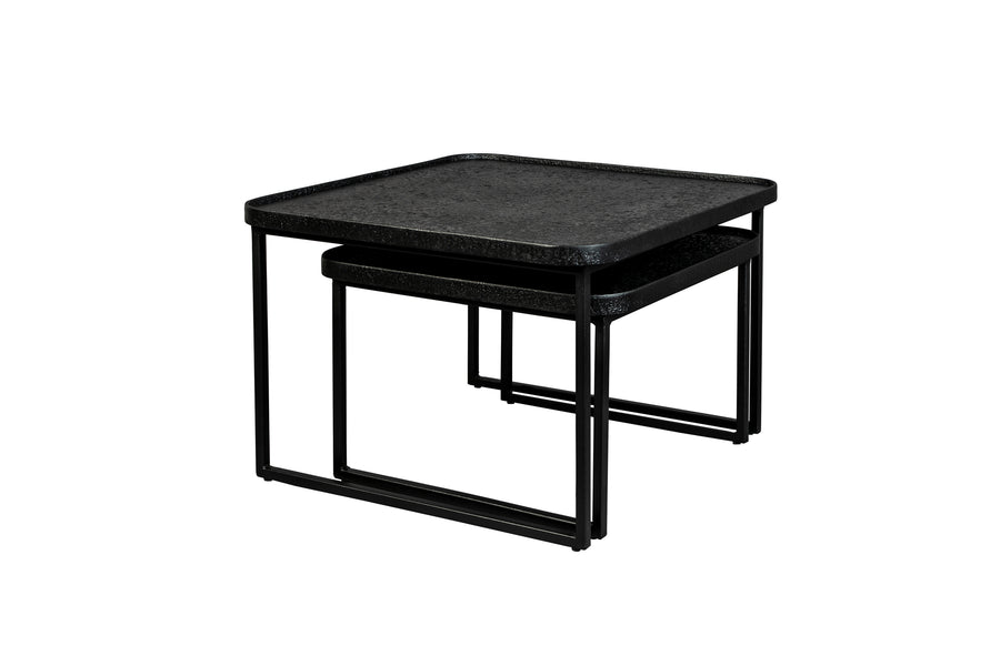 Salontafel Winston Set van 2 Zwart