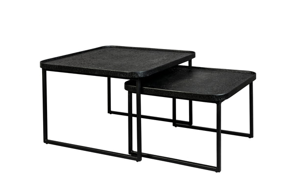 Salontafel Winston Set van 2 Zwart