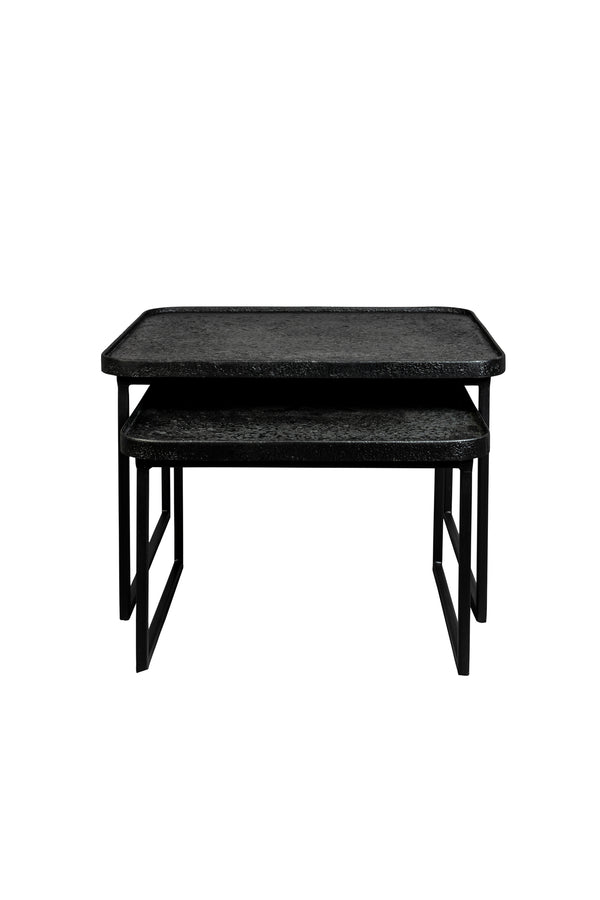 Salontafel Winston Set van 2 Zwart