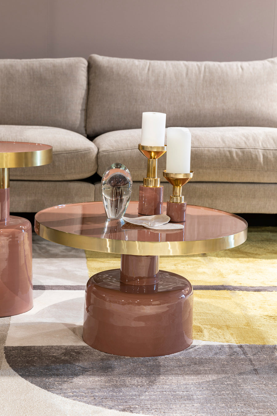 Salontafel Glam Roze