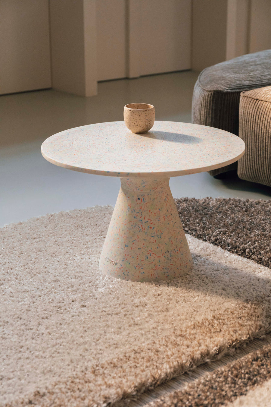 Victoria salontafel gerecycled 50 cm gerecycled plastic
