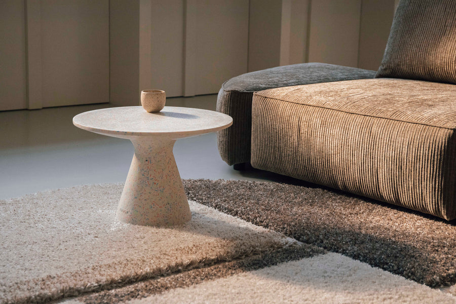 Victoria salontafel gerecycled 50 cm gerecycled plastic