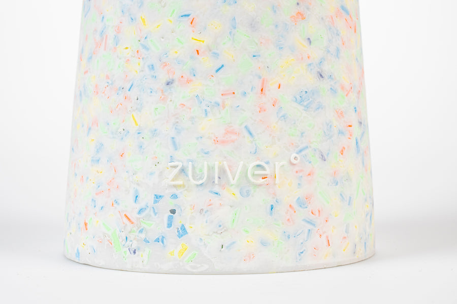 Victoria bijzettafel rond 30 cm gerecycled plastic