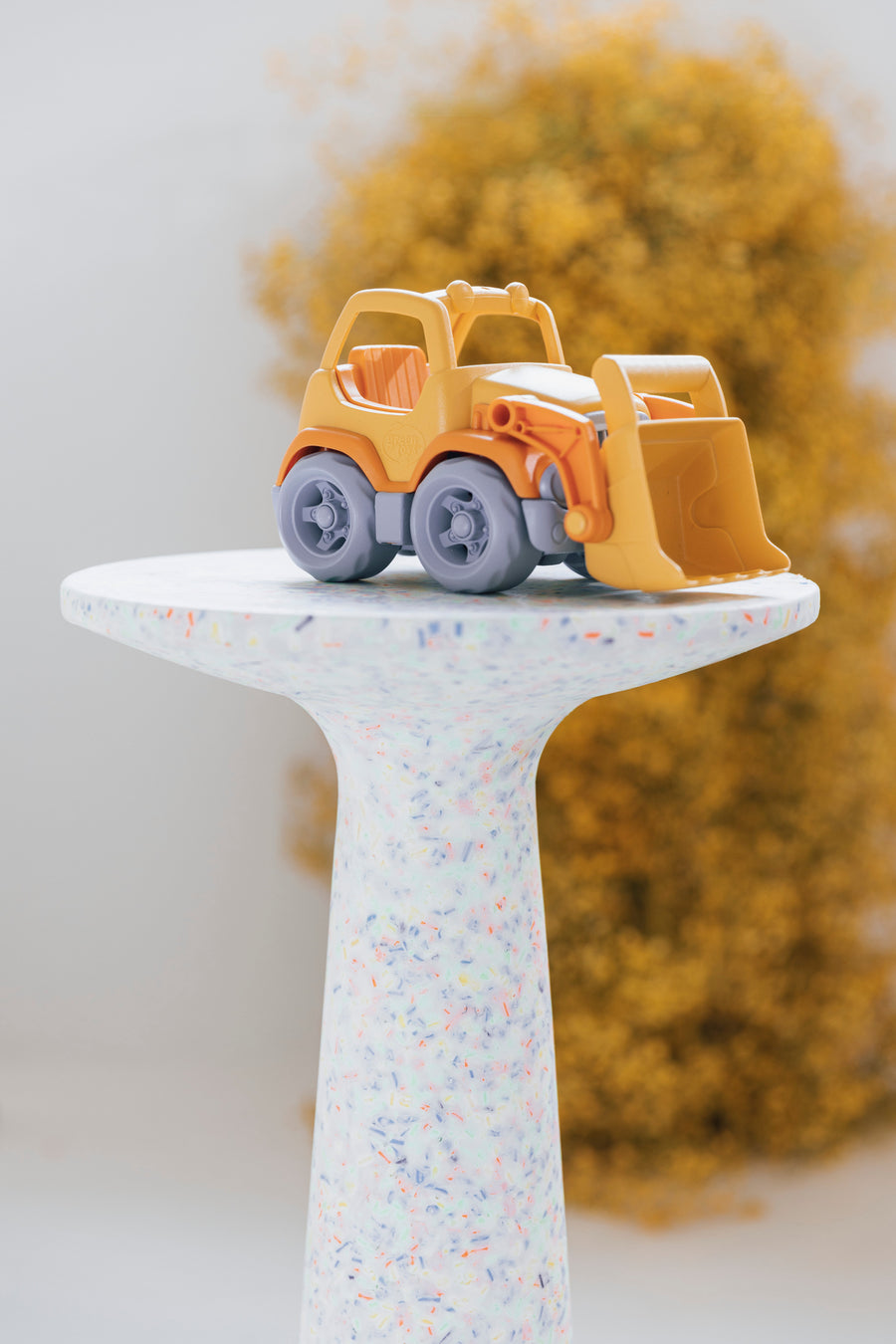 Victoria bijzettafel rond 30 cm gerecycled plastic