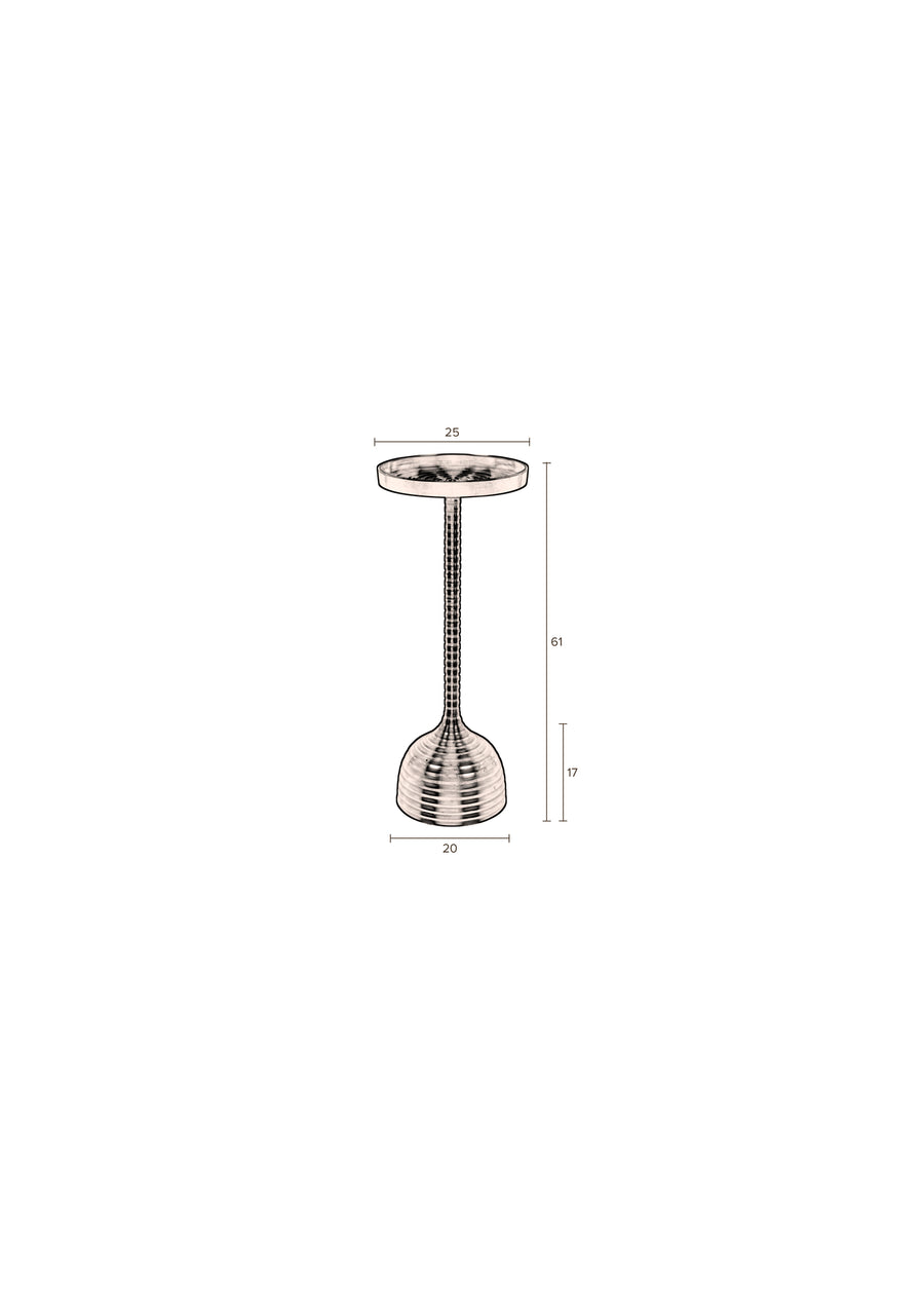 Zijtafel Turner Zwart