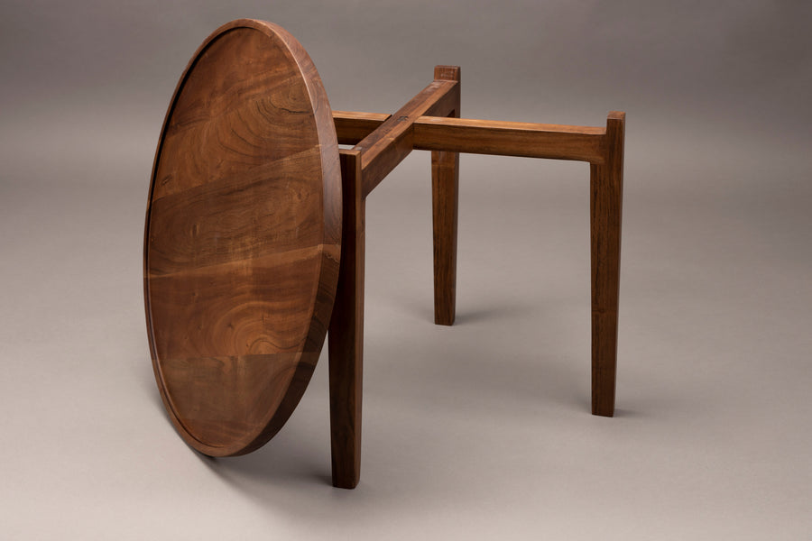Shane salontafel rond 59 cm acaciahout