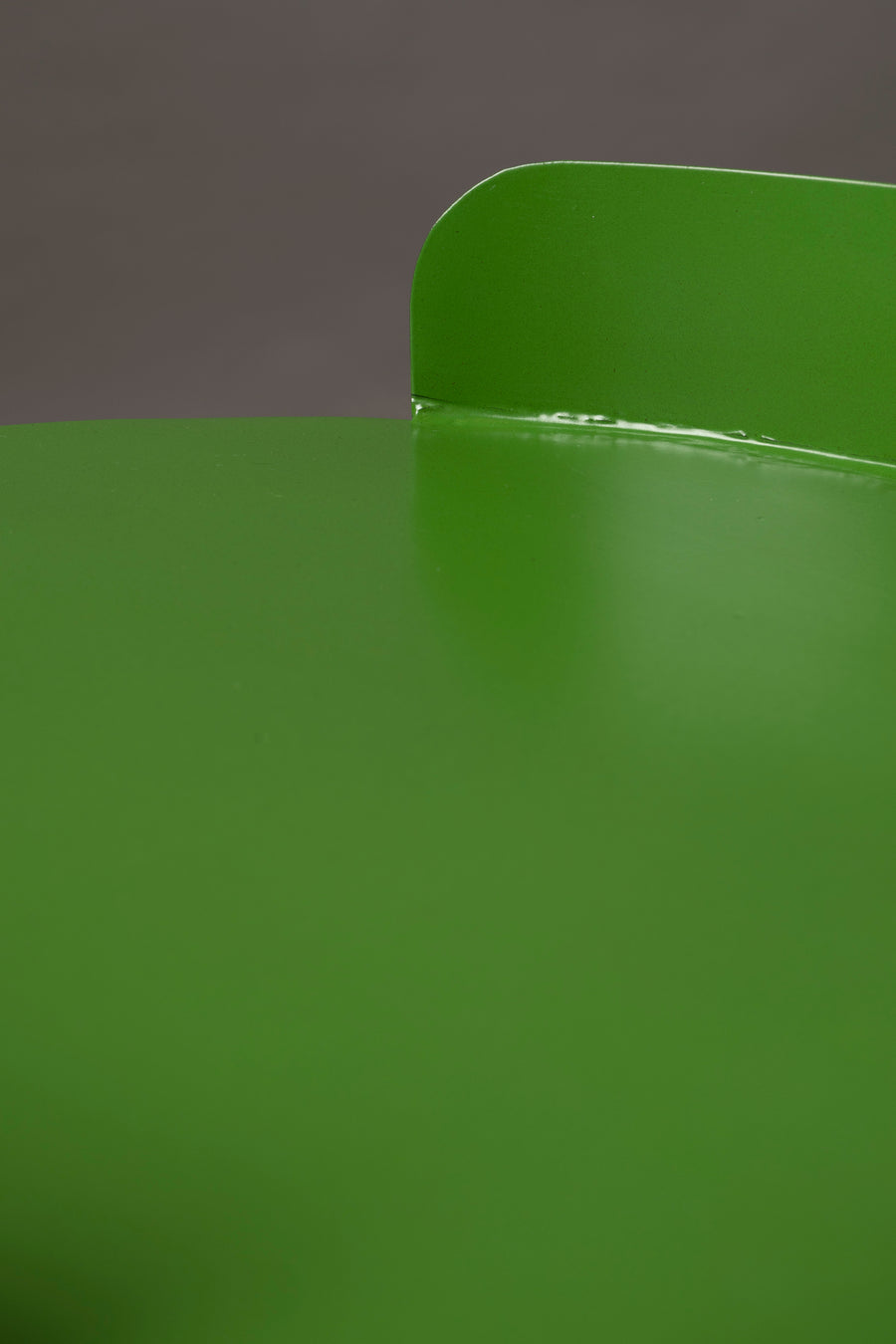 Navagio bijzettafel rond 31 cm metaal groen