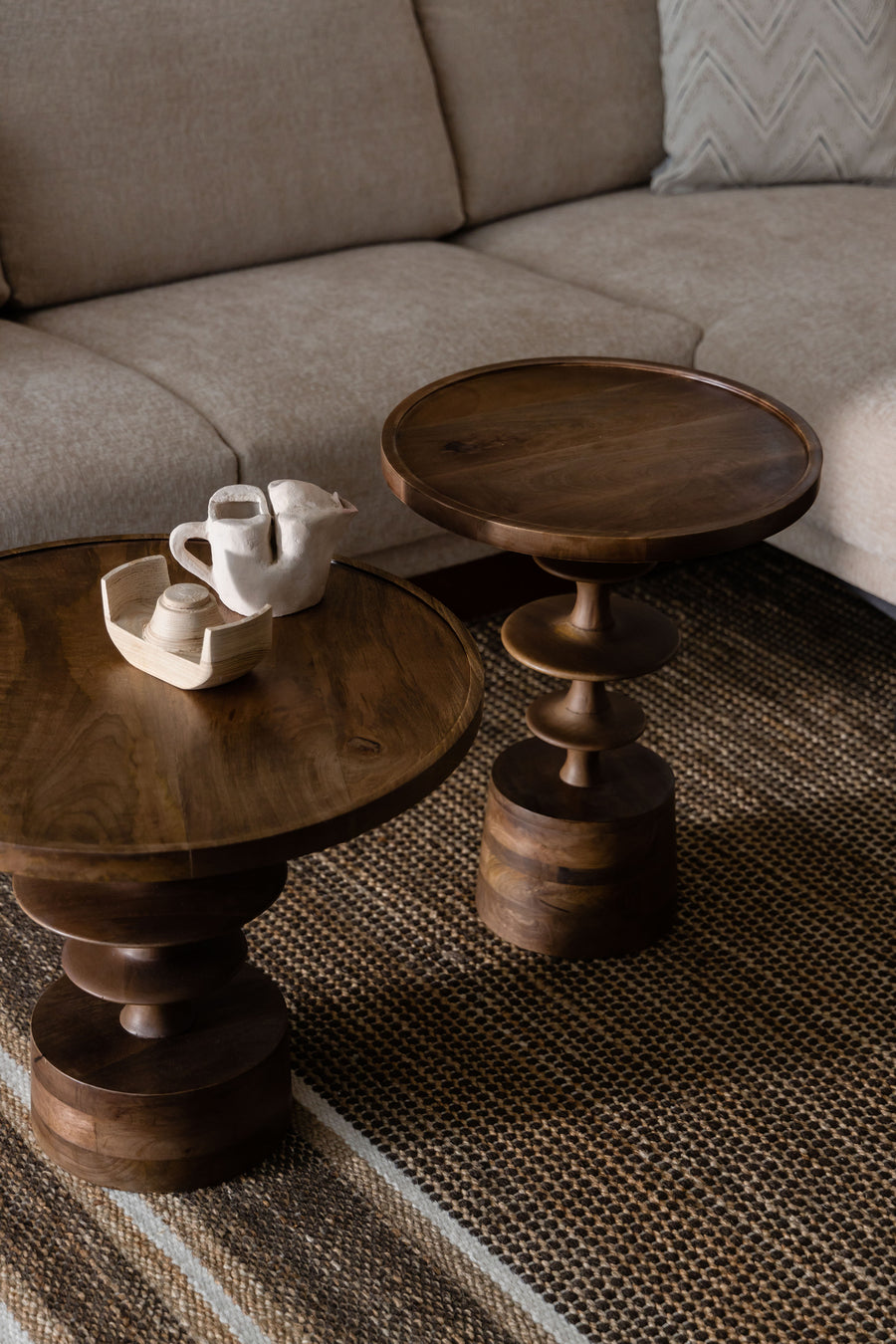 Salontafel Cath Notenhout
