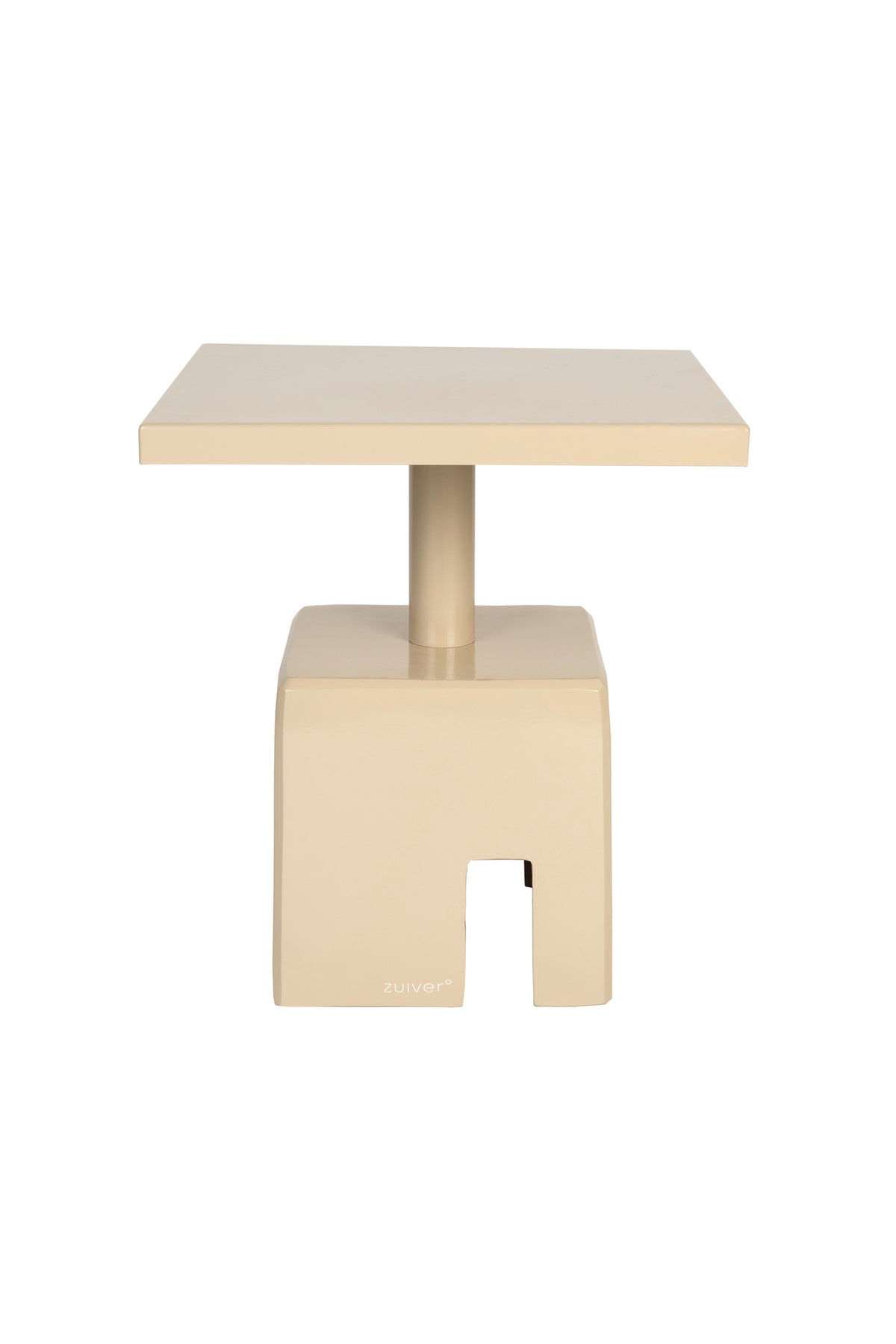 Chubby bijzettafel vierkant 40x40 cm beige