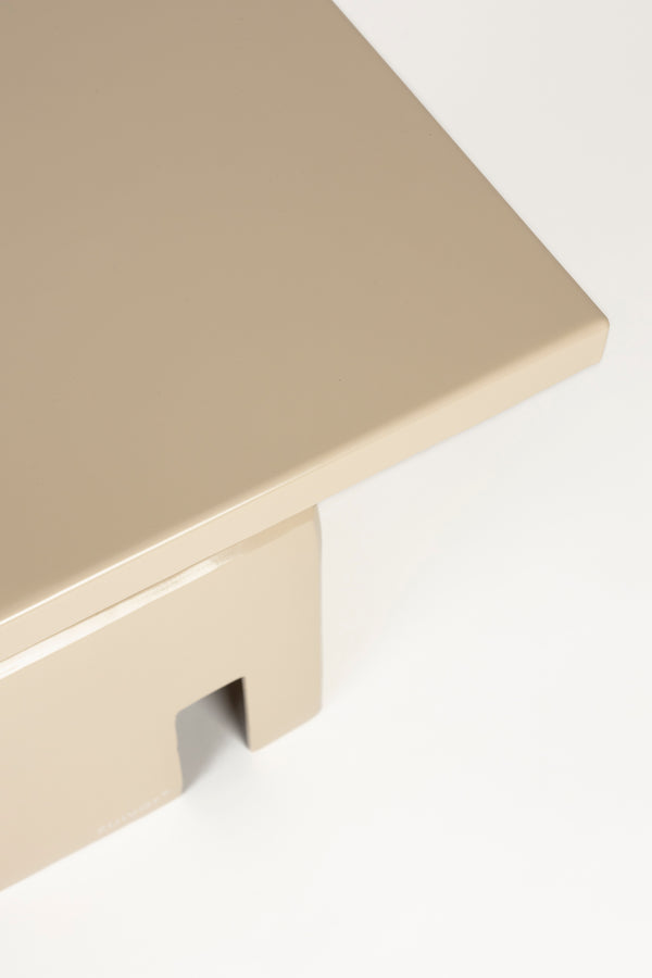 Chubby bijzettafel vierkant 40x40 cm beige