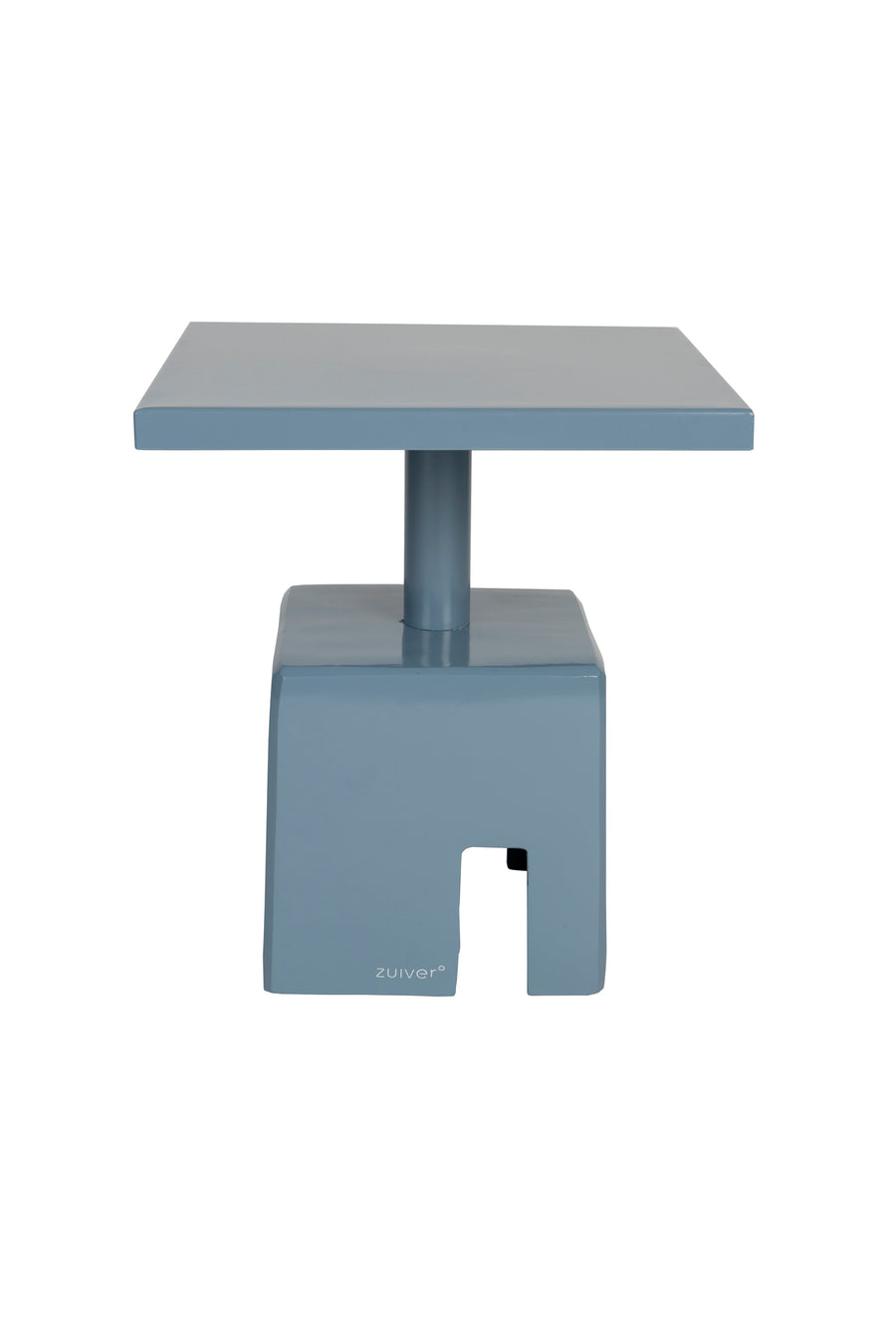 Chubby bijzettafel vierkant 40x40 cm blauw