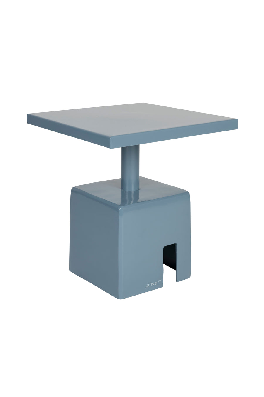 Chubby bijzettafel vierkant 40x40 cm blauw