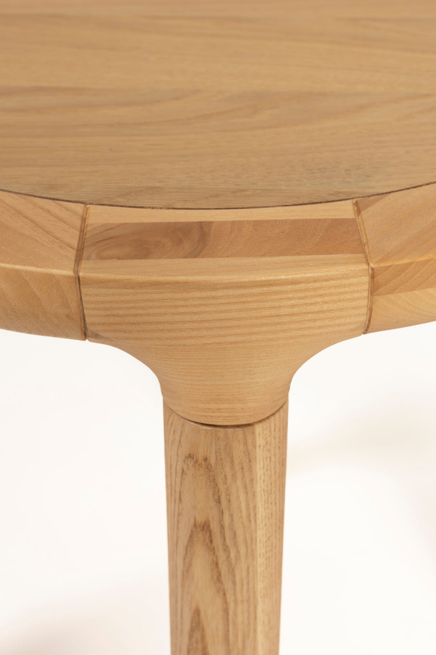 Storm bijzettafel rond 45 cm hout naturel
