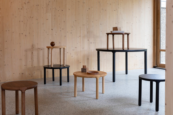 Zijtafel Storm Notenhout