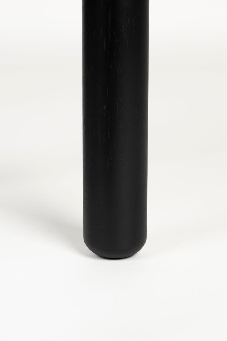 Storm bijzettafel rond 45 cm hout zwart