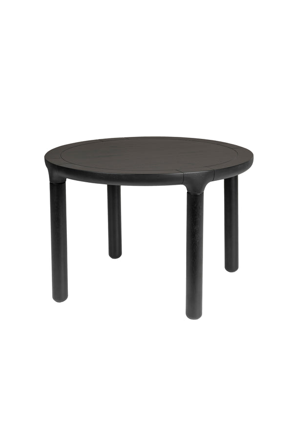 Storm salontafel rond 60 cm hout zwart