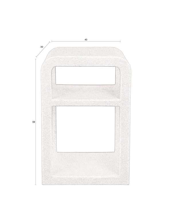 Zijtafel Bed Veda