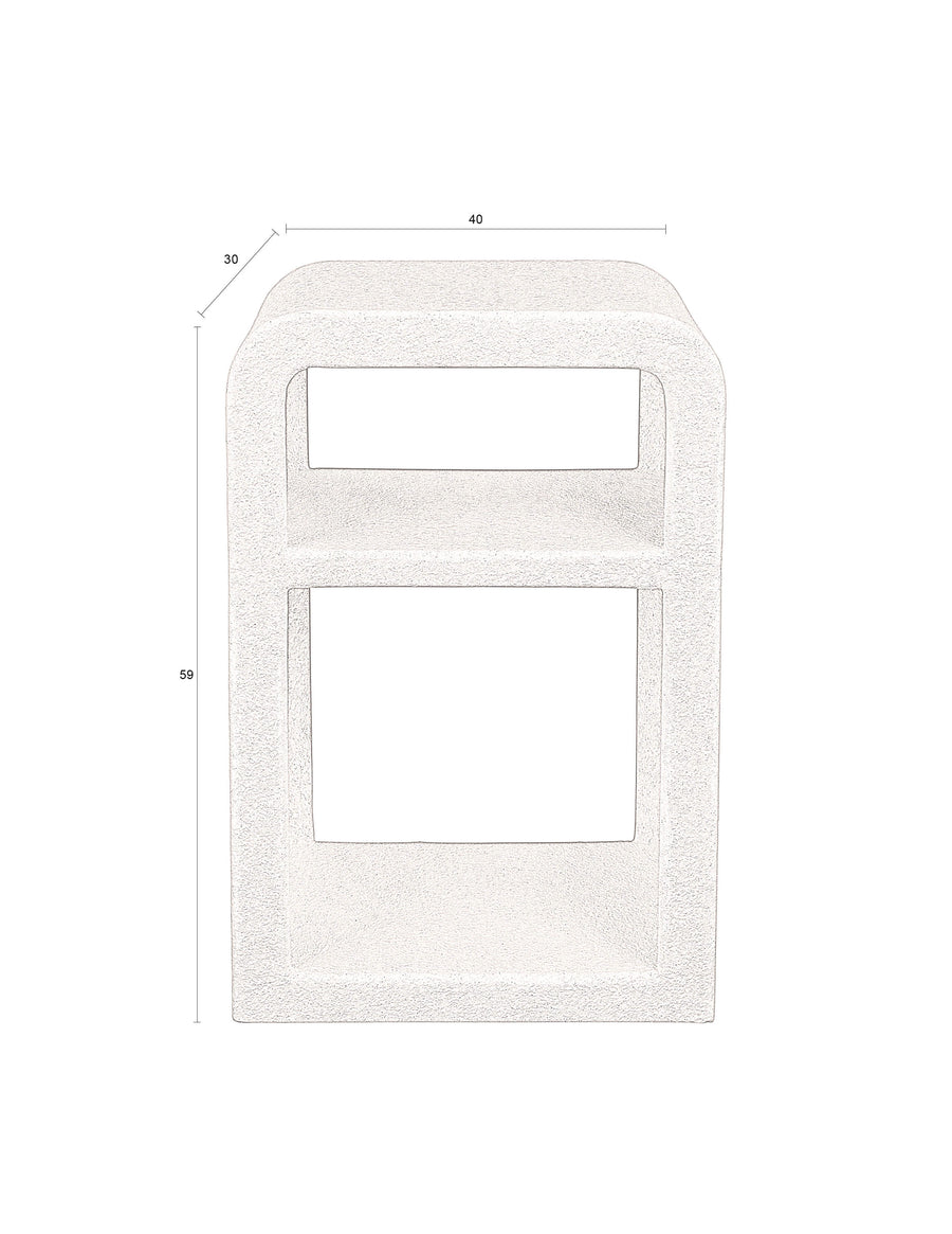 Zijtafel Bed Veda