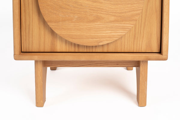Zijtafel / Bedstand Groove Naturel Eiken