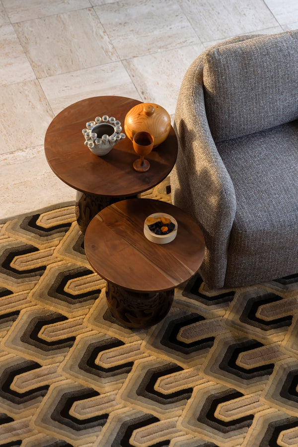 Zijtafel Silvine (set van 2)