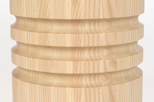 Chunk bijzettafel rond 45 cm hout