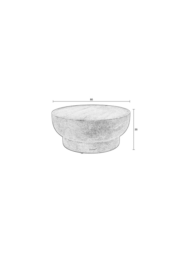 Salontafel Noble Rond