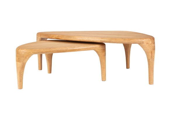 Salontafel Isla Set van 2 Naturel
