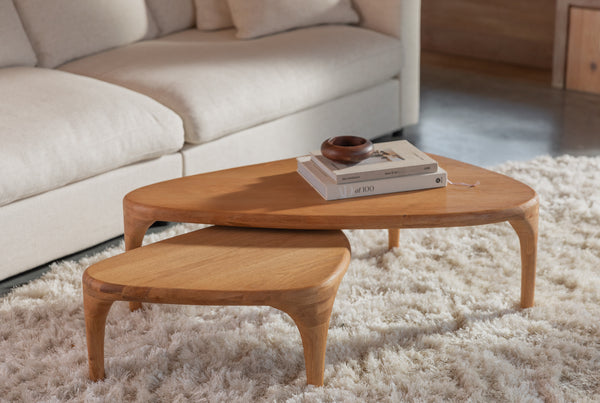 Salontafel Isla Set van 2 Naturel
