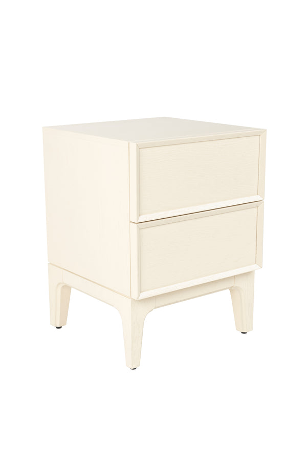 June nachtkastje/ bijzettafel hout beige