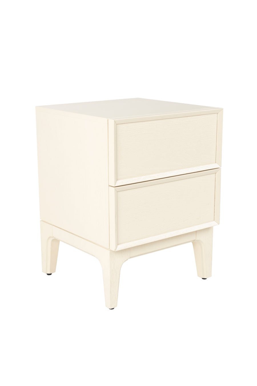 June nachtkastje/ bijzettafel hout beige