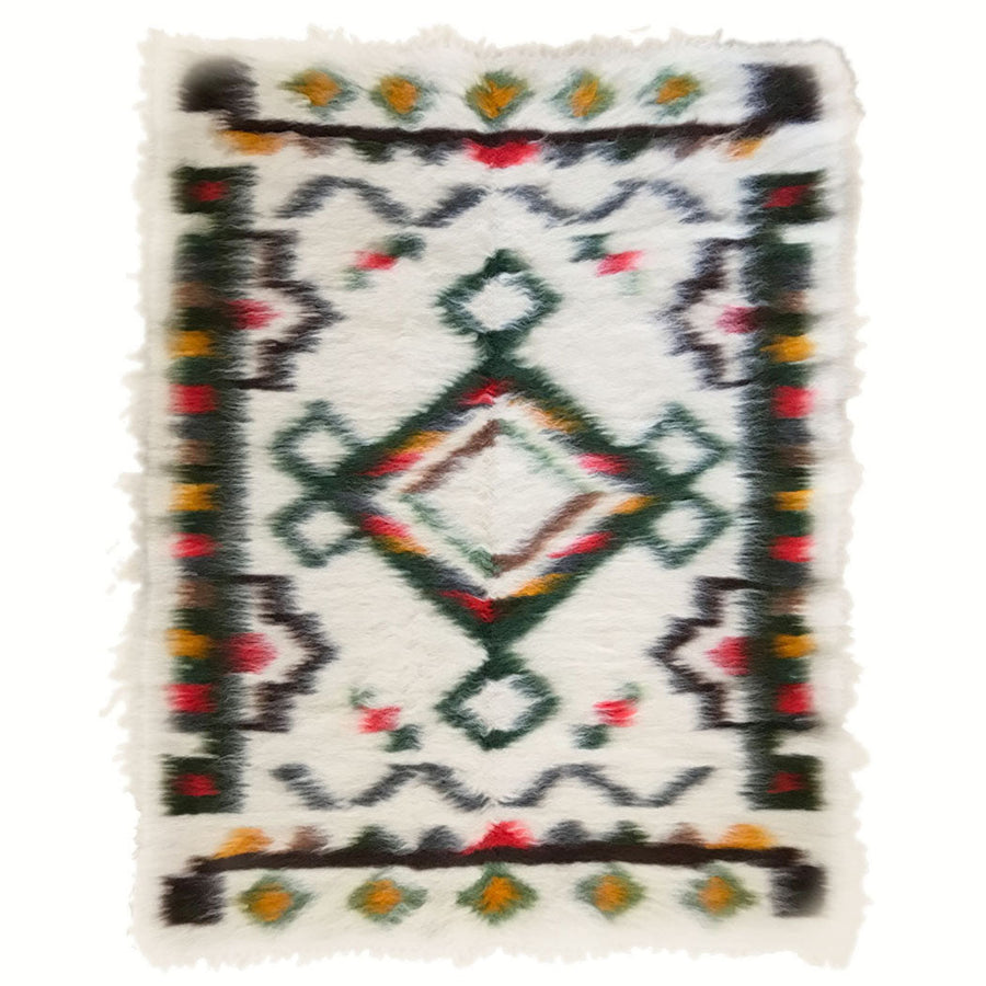Malagoon vloerkleed multicolor miracle - gebroken wit, meerkleurig - 150x200cm 100% wol