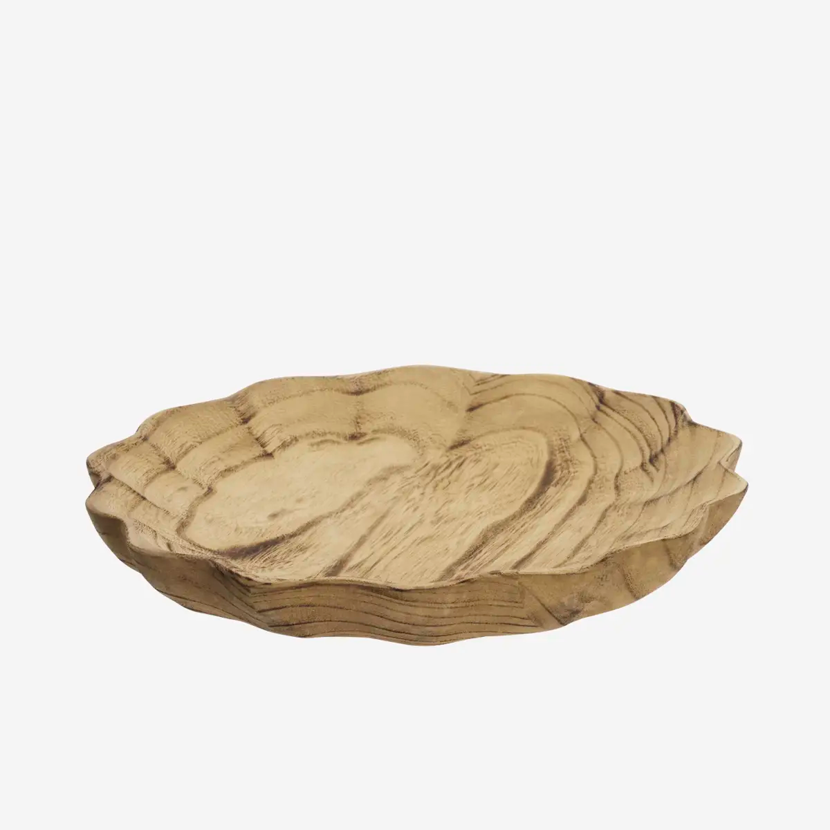 Ronde houten serveerplank