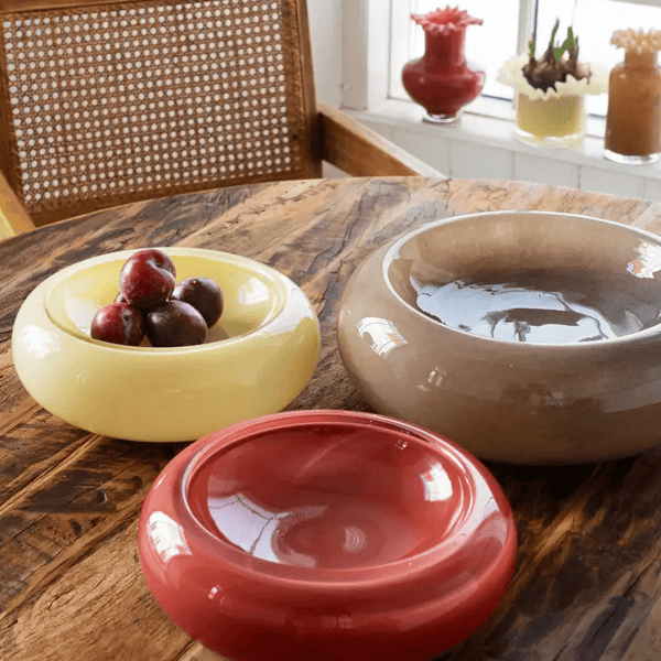 Glass bowl