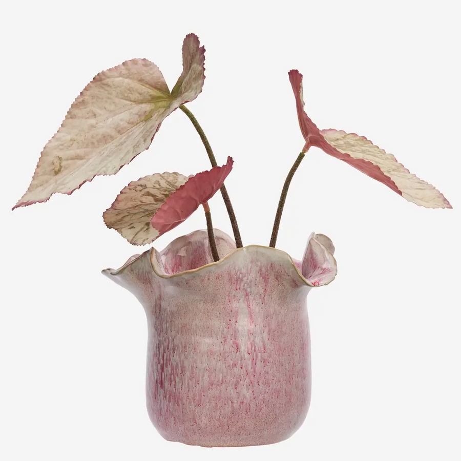 Stoneware flower pot