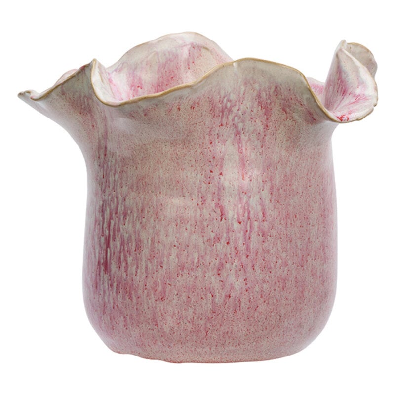 Stoneware flower pot