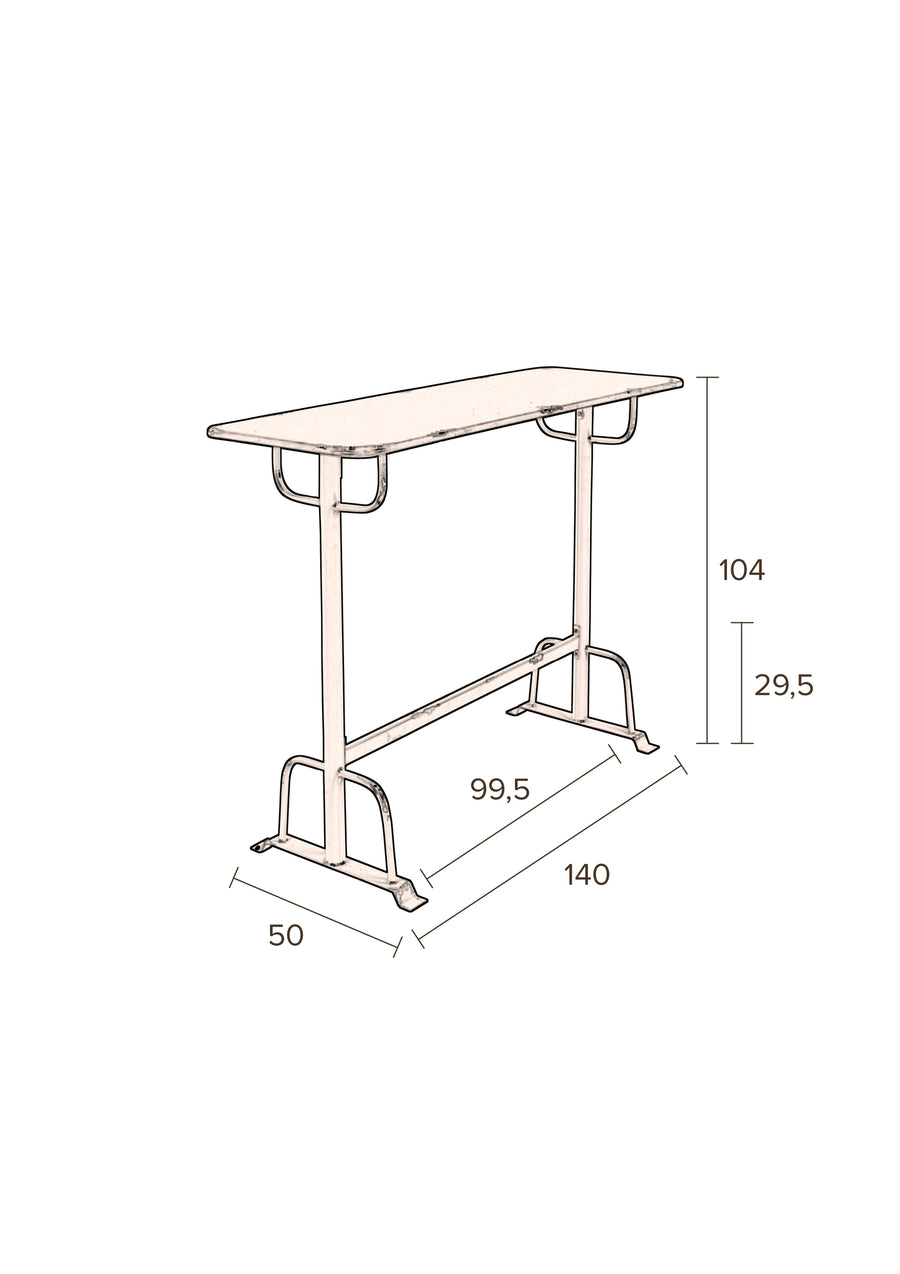 Bartafel Declan Grijs