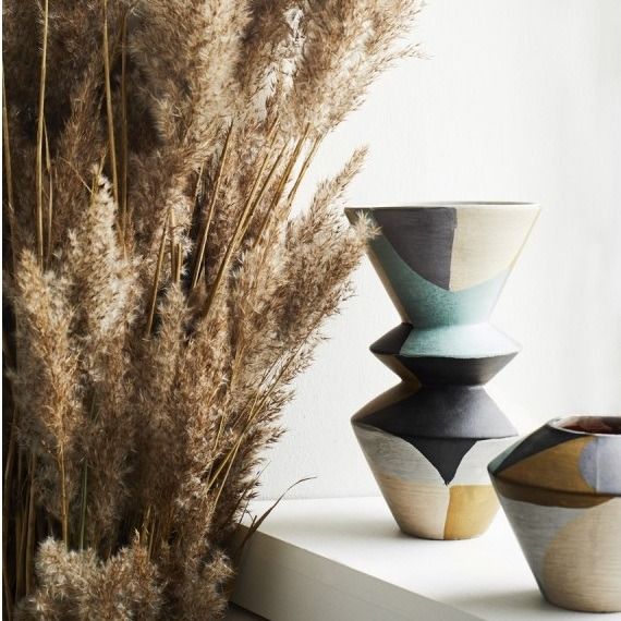 Terracotta vase
