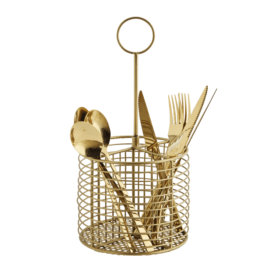 Iron cutlery holder
