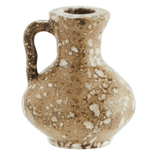 Stoneware candle holder