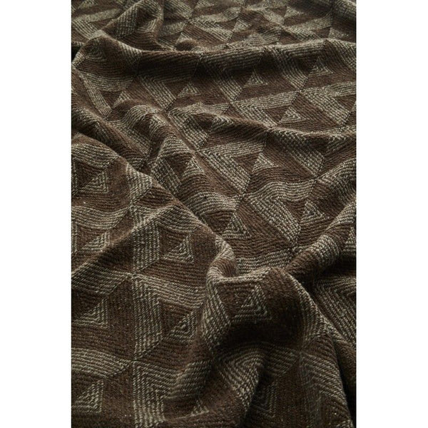 Recycled cotton throw