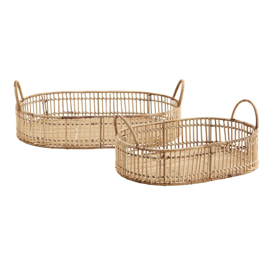 Rattan trays