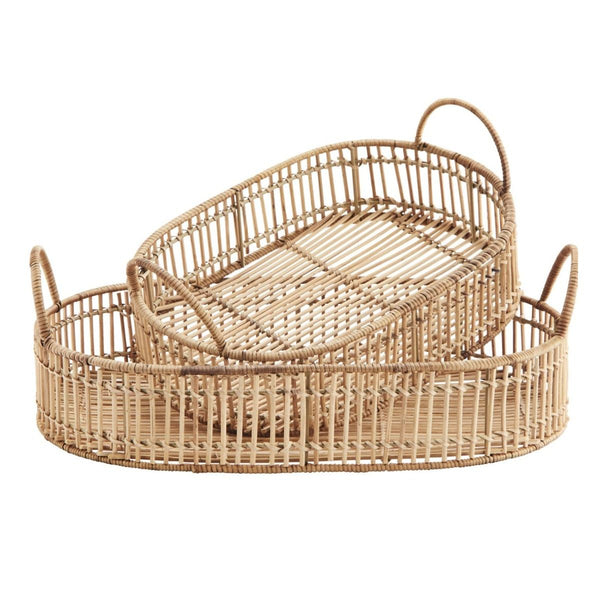 Rattan trays