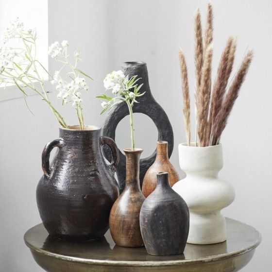 Terracotta vase