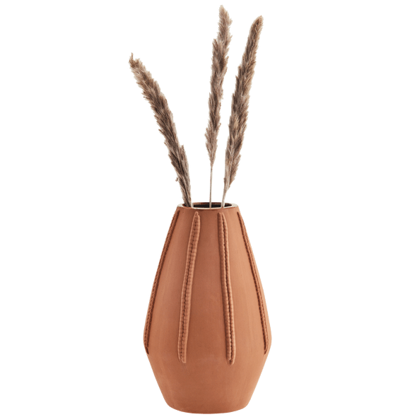 Terracotta vase