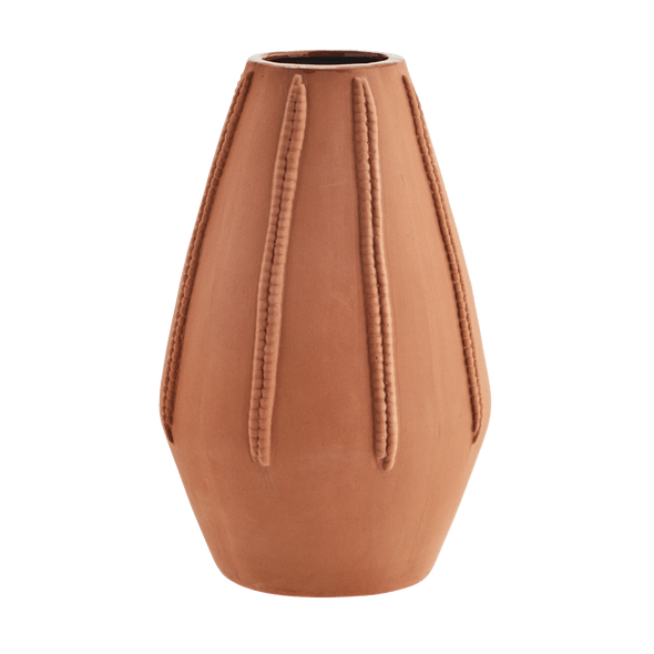 Terracotta vase