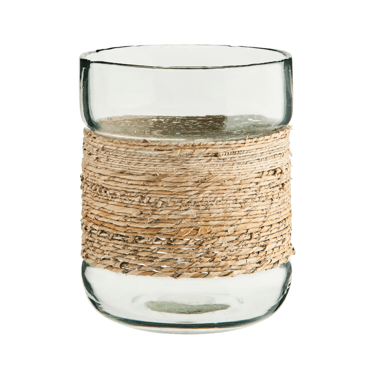 Glass vase w/ cane