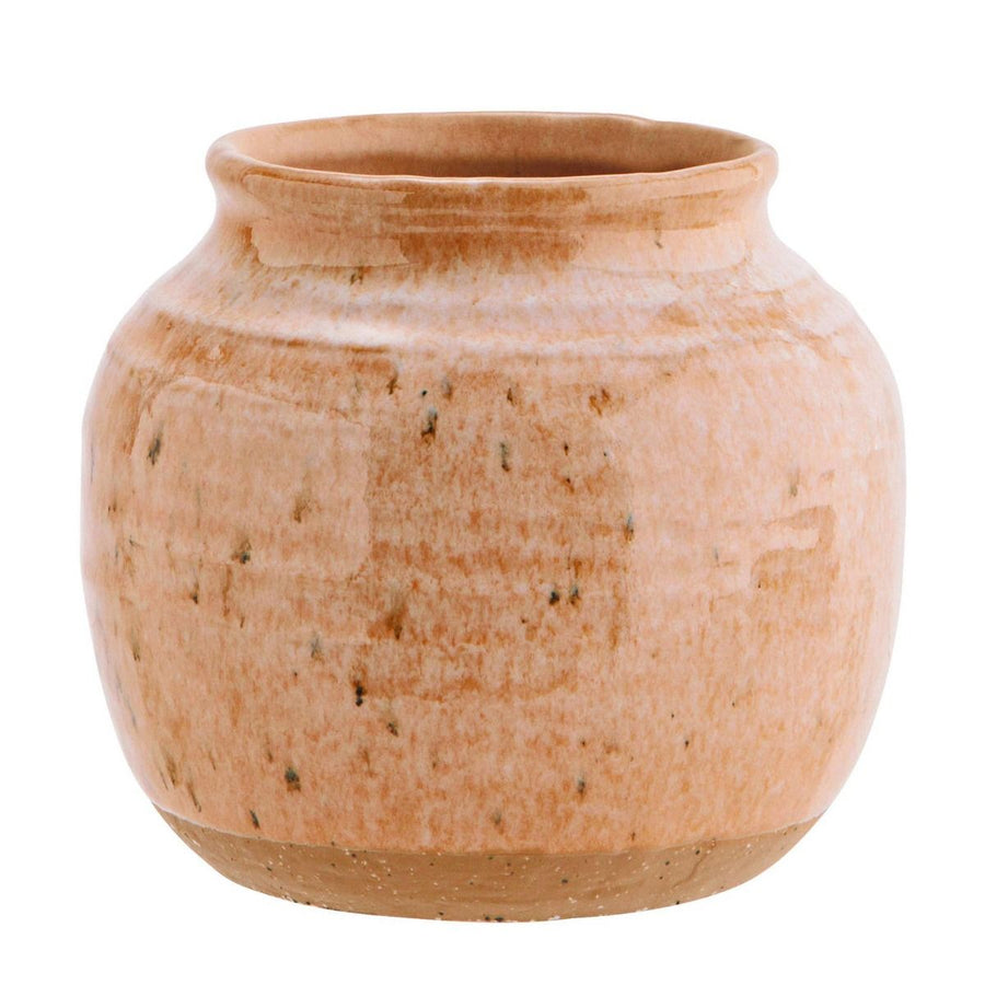 Stoneware flower pot