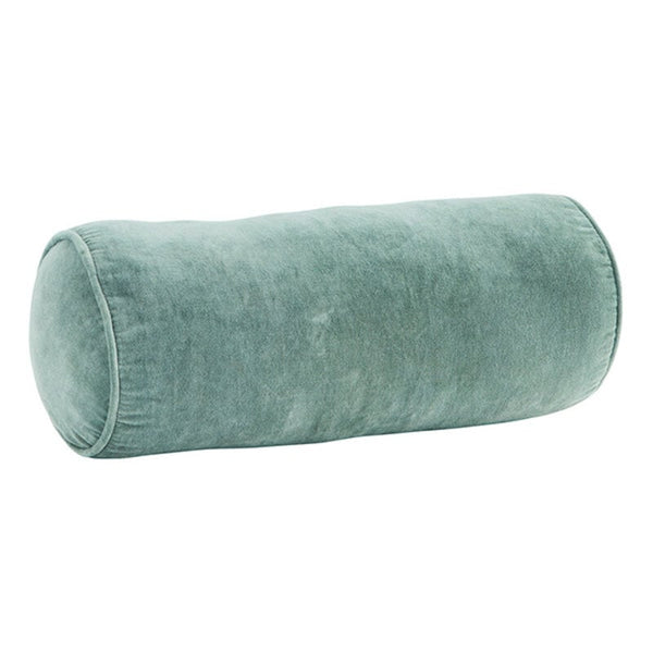 Velvet bolster cushion