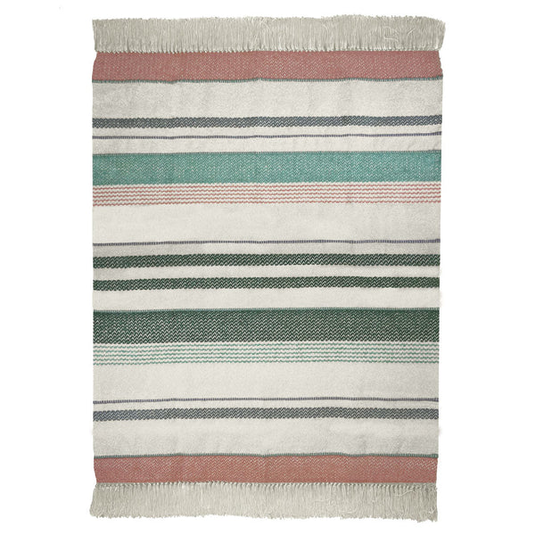 Malagoon plaid pastel meerkleurig bouclé - 125x150cm