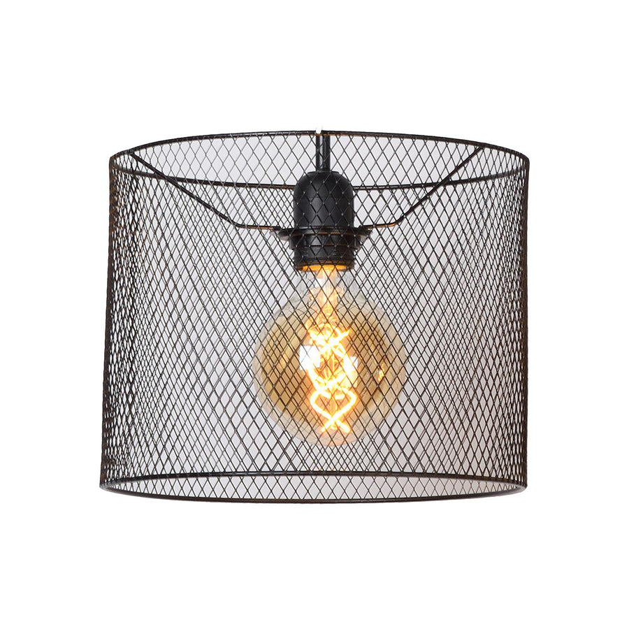 Lucide BASKETT lampenkap Ø 26 cm, zwart